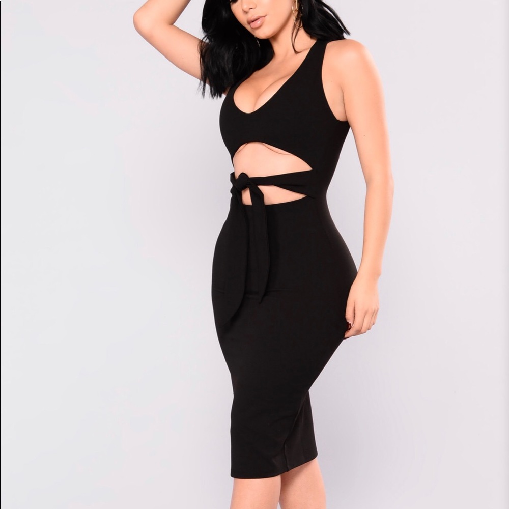 Black Fashion Nova Dress
